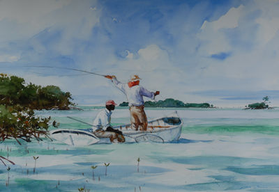 Casting to Bonefish