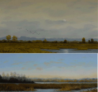 Early Autumn Passage; Winter Colors (two works)