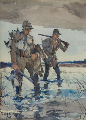 Two Duck Hunters, 1926