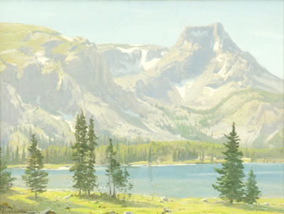 Jenny Lake, Mount Moran