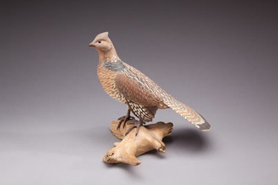 Ruffed Grouse by Mark Holland - Auction record, sale price, and art valuation. Compare with similar artists and explore comparable artworks.