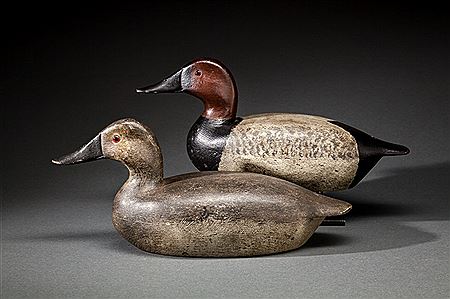 Canvasback Pair by Edward Keller - Auction record, sale price, and art valuation. Compare with similar artists and explore comparable artworks.