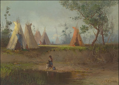 Encampment on the Upper Missouri