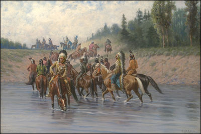 Ute War Party