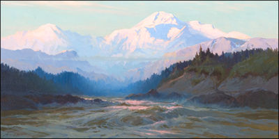 Mt. McKinley from the Tokositna River