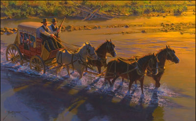 The Ford on the Little Laramie