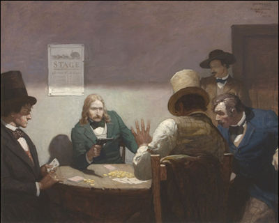 Wild Bill Hickok at Cards