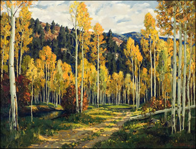 THR ROAD THROUGH THE ASPENS
