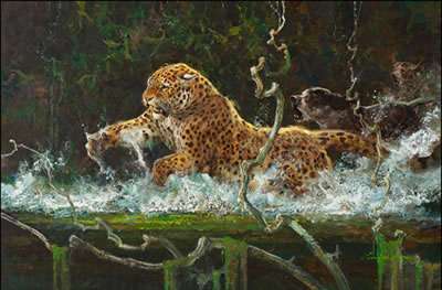 Sample artwork by Dennis P Anderson (1940 - 2005), known for wildlife, illustrator, sculptor - View similar artists and auction records