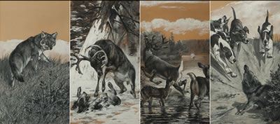WILDLIFE SERIES (LOT OF 4)