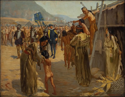 VILLAGE SCENE