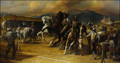 MY HORSE CAN BEAT YOUR HORSE by William Harry (Bill) Ahrendt - Auction record, sale price, and art valuation. Compare with similar artists and explore comparable artworks.