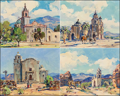 MISSION SCENES (SET OF 16)