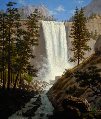 Vernal Falls, Yosemite Valley by Enoch Wood Perry Jr - Auction record, sale price, and art valuation. Compare with similar artists and explore comparable artworks.