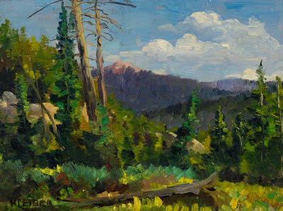 Sample artwork by Hans Kleiber (1887 - 1967), known for etching and painting-frontier genre, landscape and animal - View similar artists and auction records