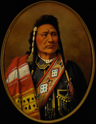 Joseph-Nez Perce (1899) by Edgar Samuel Paxson - Auction record, sale price, and art valuation. Compare with similar artists and explore comparable artworks.