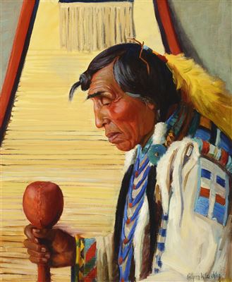 Calf Tail, Blackfeet Indian, Montana