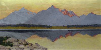 The Tetons and Mount Moran