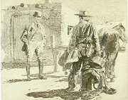 Cattle Ranchers and Trail Boss by Will Crawford - Auction record, sale price, and art valuation. Compare with similar artists and explore comparable artworks.