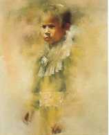Rosebud Child by Bonita Roberts - Auction record, sale price, and art valuation. Compare with similar artists and explore comparable artworks.