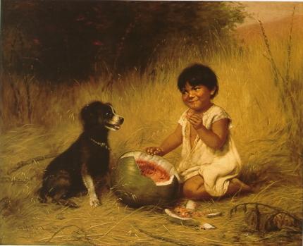 Sample artwork by Grace Carpenter Hudson (1865 - 1937), known for indian portrait and genre painting, illustrator - View similar artists and auction records