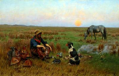 Sunset on the Prairie