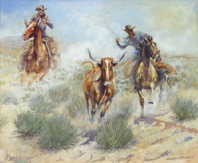 Rounding Up a Stray by Edward (John Edward) Borein - Auction record, sale price, and art valuation. Compare with similar artists and explore comparable artworks.