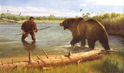 Captain Lewis & the Grizzly by Ken Laager - Auction record, sale price, and art valuation. Compare with similar artists and explore comparable artworks.