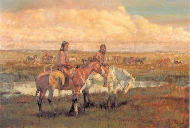 Blackfeet Raiders-Cree Ponies