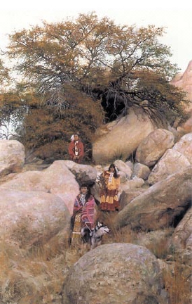 Sample artwork by Don V (Donald) Crowley (1926 - 2019), known for historical-indian genre and animal painting, illustration - View similar artists and auction records