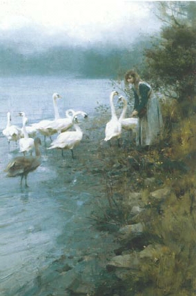 Nancy and the Swans