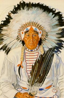 George Bullchild, Blackfeet