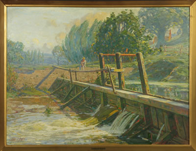 "Allen Creek Landscape"