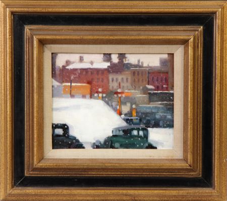 "Rochester Street Scene" by Clifford Ulp - Auction record, sale price, and art valuation. Compare with similar artists and explore comparable artworks.