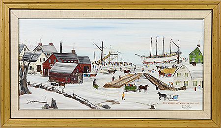"Ship Launching"
