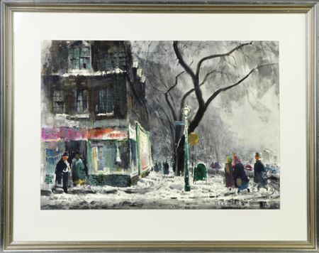 "Lingering Snow"