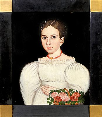 Portrait of Marietta Ryan by Milton Hopkins - Auction record, sale price, and art valuation. Compare with similar artists and explore comparable artworks.
