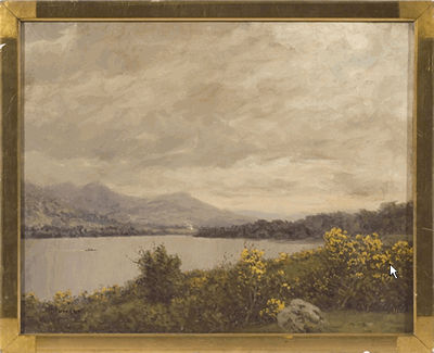 Placid Lake Landscape by Hugh Huntington Howard - Auction record, sale price, and art valuation. Compare with similar artists and explore comparable artworks.