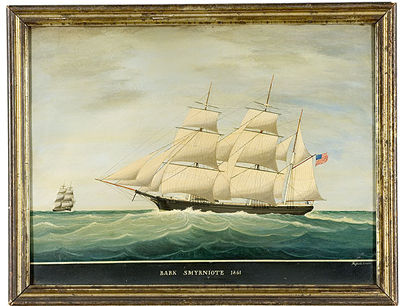 Bark Smyrniote by Raffaele Corsini - Auction record, sale price, and art valuation. Compare with similar artists and explore comparable artworks.