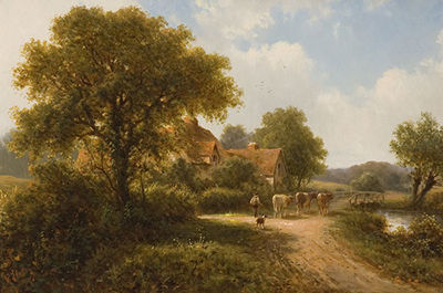 Pastoral landscape
