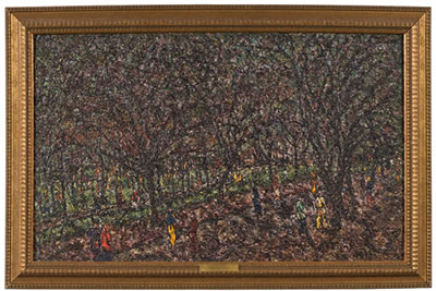 Prospect Park by Lawrence Rothbort - Auction record, sale price, and art valuation. Compare with similar artists and explore comparable artworks.
