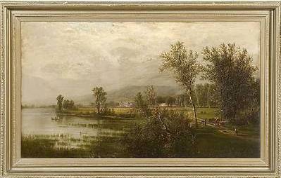 Landscape by Thomas Lindsay - Auction record, sale price, and art valuation. Compare with similar artists and explore comparable artworks.