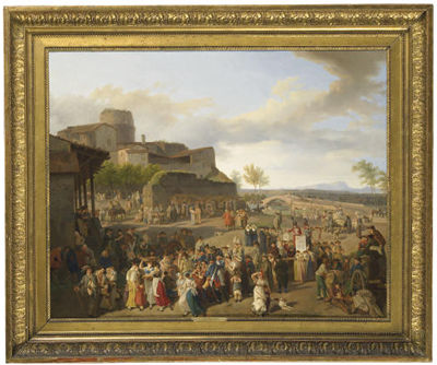 Foire de village, 1815 by Wolfgang Adam Topffer - Auction record, sale price, and art valuation. Compare with similar artists and explore comparable artworks.