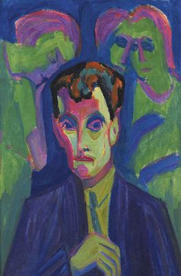 Portrait Albert Müller mit drei Frauen, 1924-26 by Hermann Scherer - Auction record, sale price, and art valuation. Compare with similar artists and explore comparable artworks.