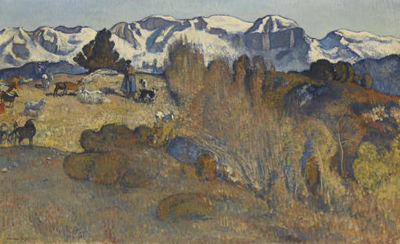 Sample artwork by Edouard Vallet (1876 - 1929), known for landscape painting - View similar artists and auction records
