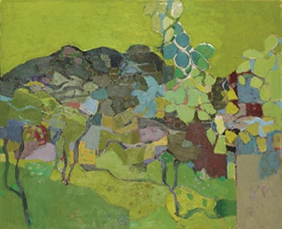 Grüne Landschaft by Eugen Fruh - Auction record, sale price, and art valuation. Compare with similar artists and explore comparable artworks.