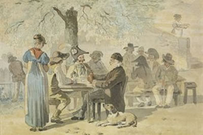 Tablée campagnarde, um 1814-17 (2)