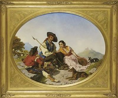 Hirtenleben im andalusischen Hochland, 1859