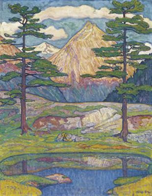 Sample artwork by Walter Helbig (1878 - 1968), known for painting and graphic art - View similar artists and auction records