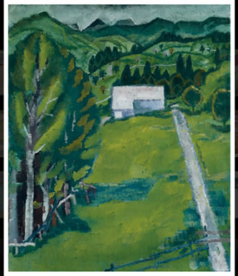 Toggenburger Landschaft mit Gaden II